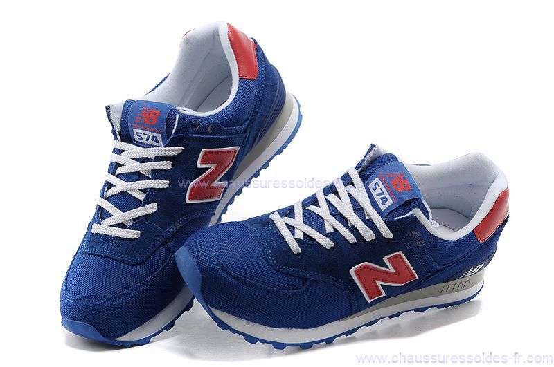 new balance bleu rouge femme